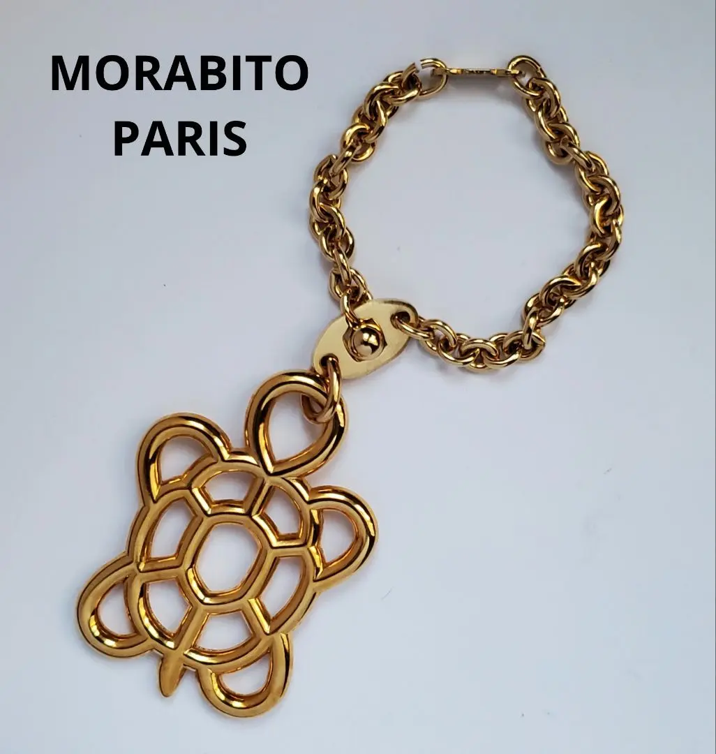 MORABITO - 美品 モラビト MORABITO バッグチャーム 亀 タートル