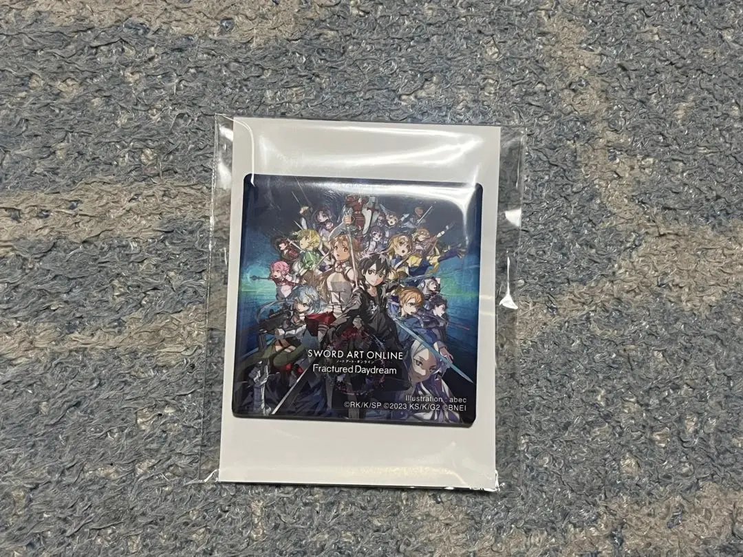 ソードアートオンライン SAOFD スクエア缶バッジ おまけ 試遊特典 TGS② m53477427331_1.jpg?1740436177