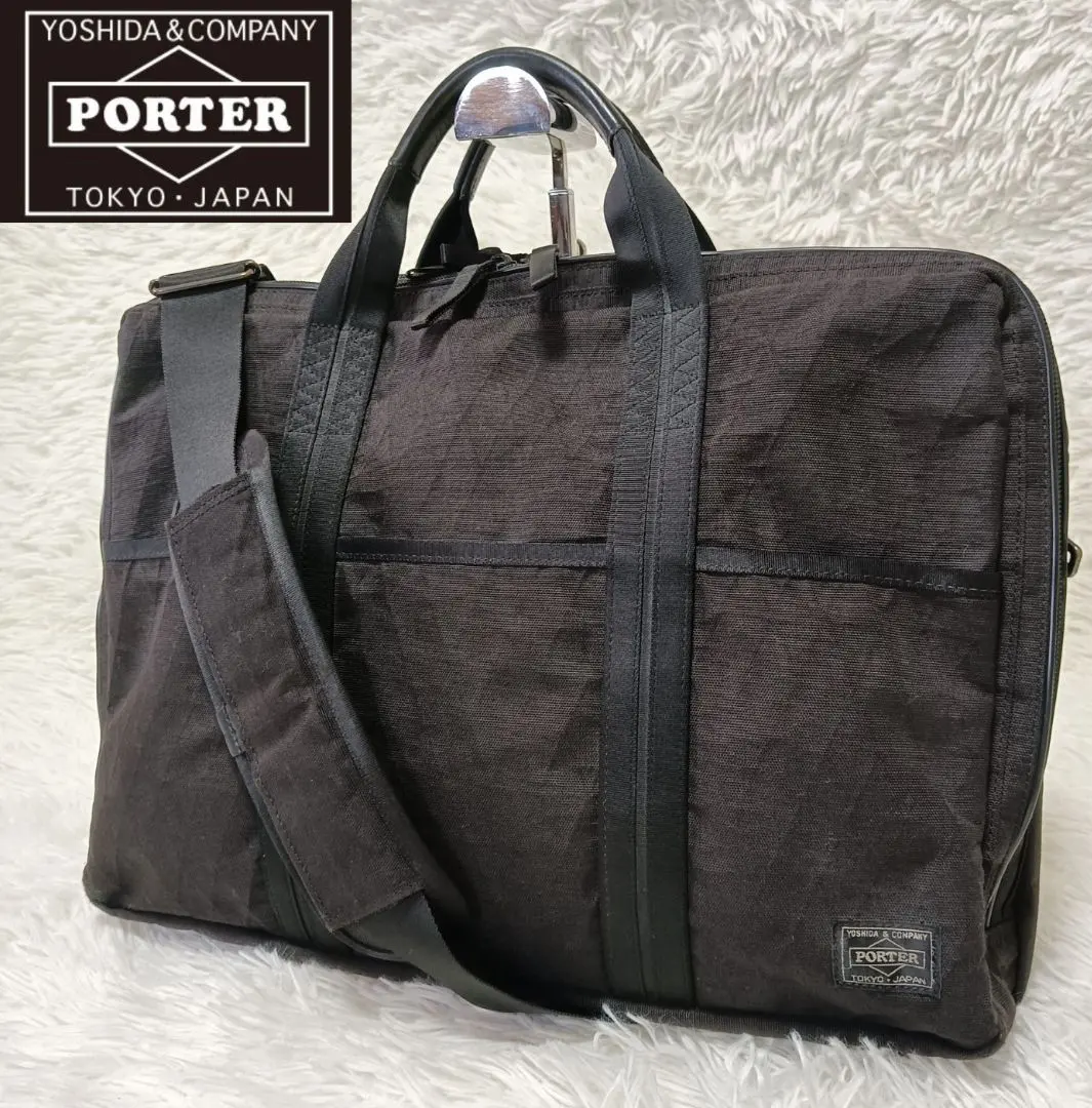 Thumbnail of Super Unused Porter Hybrid 2-way Briefcase Shoulder Bag