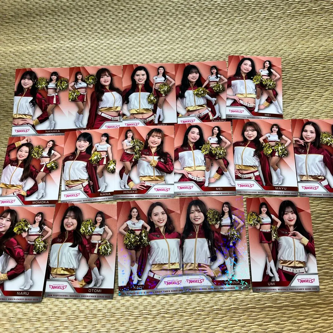 Thumbnail of BBM Professional Baseball Cheerleader Card 2025: Tohoku Golden Eagles Angels