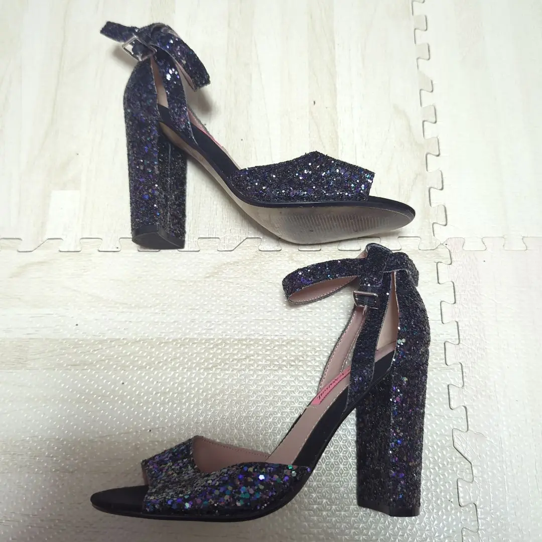 送料関税込【Betsey Johnson】パンプス LO-16060(22.0cm ブラックスムース): Lady worker（レディ