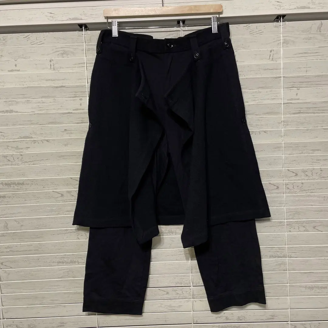 Ground Y ラップパンツ  コットン GK-P09-805 STAFF STYLING｜THE SHOP YOHJI YAMAMOTO