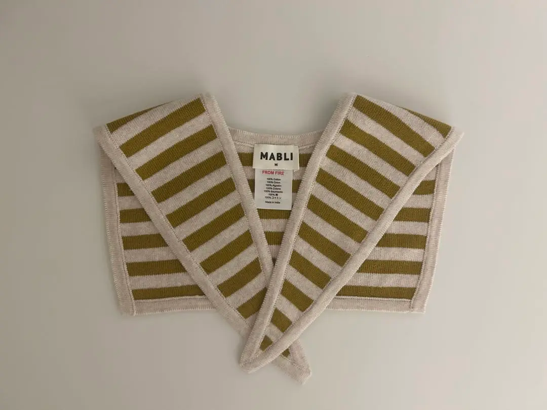 【MABLI/マブリ】Enfvs Collar/ストライプ /つけ襟/M 2025年最新】MABLI つけ襟の人気アイテム - メルカリ