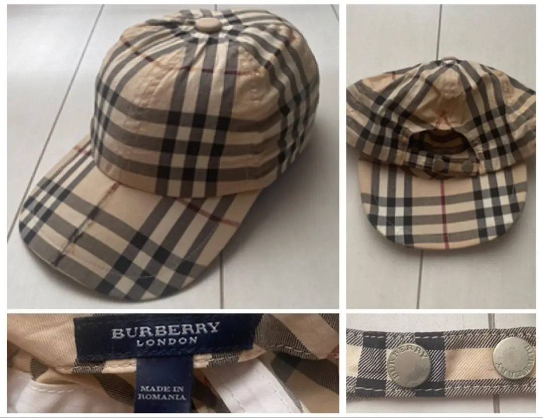 【定価6万越え】バーバリー　ロンドン　キャップ 楽天市場】バーバリー BURBERRY London England メンズ キャップ