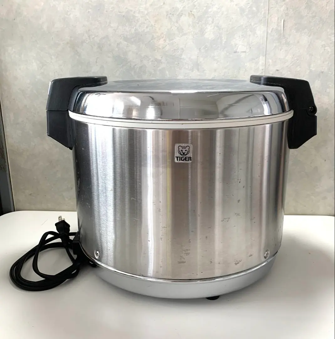 最後値下美品タイガー業務用電子ジャーJHA-540A 炊きたて5.4L 2台 業務用特選品 業務用電子ジャー〈炊きたて〉JHA-4000/5400