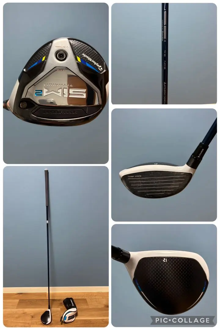 美品　SIM2 TITANIUM チタン 3W 15度 ヘッドカバー付き 楽天市場】【ヘッド単品】右用 テーラーメイド 2021年 SIM2 MAX