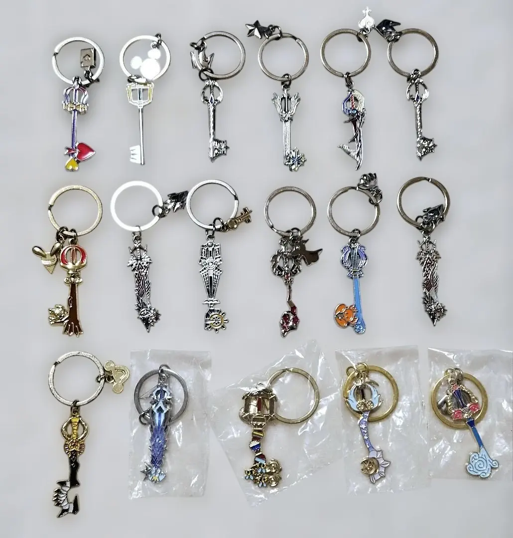 Thumbnail of KH Kingdom Hearts Keyblade Charm Collection - Set of 17