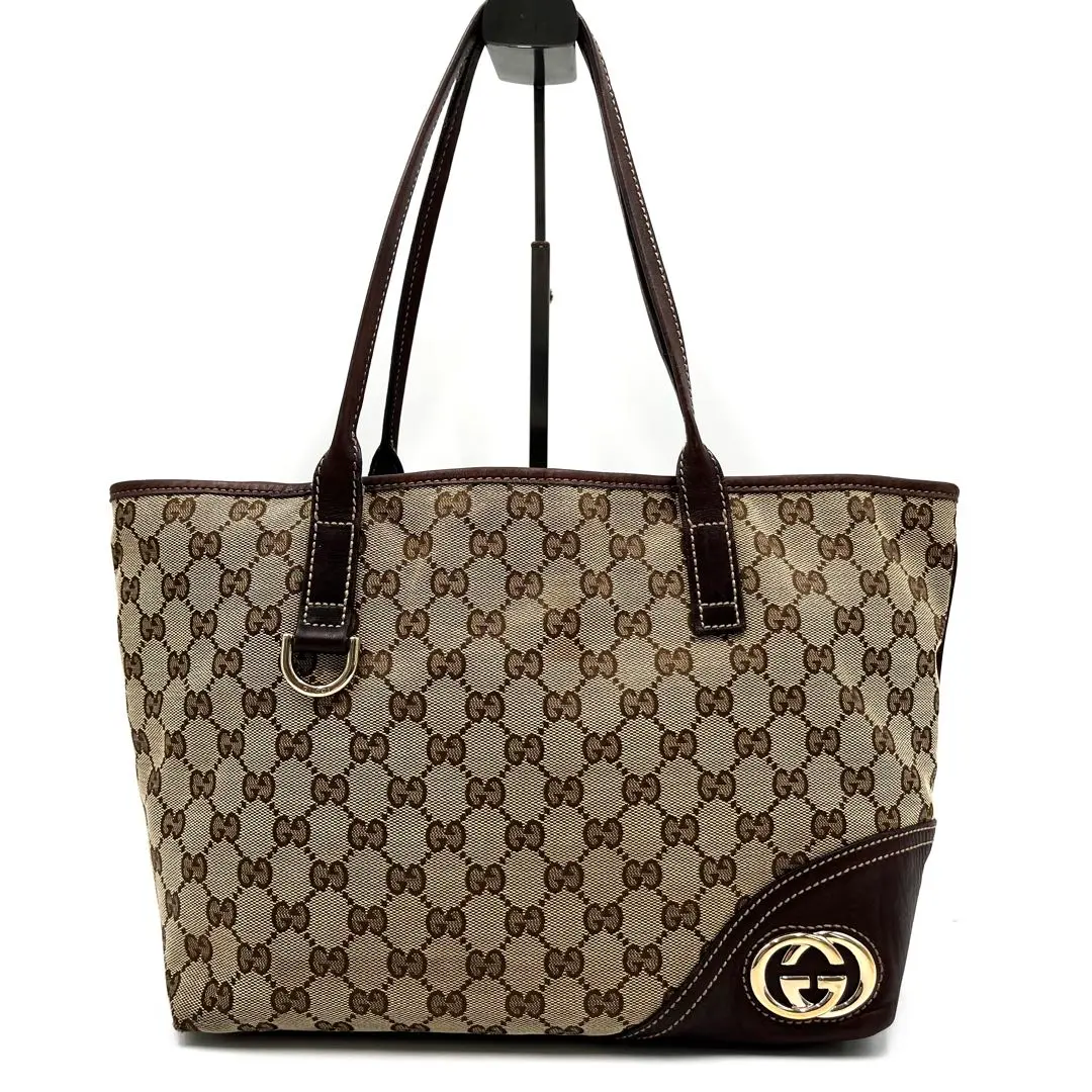 GUCCI　169946 ニューブリットトートバッグ GUCCI - GUCCI グッチ トートバッグ ニューブリット 169946