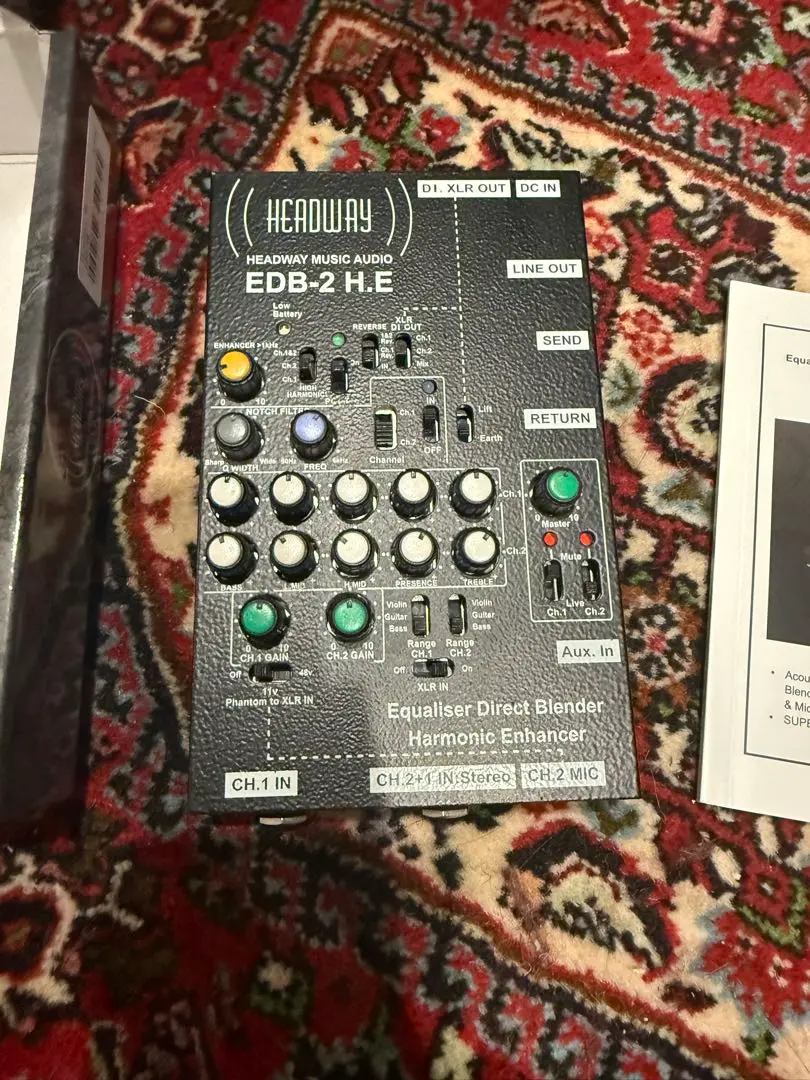 Headway EDB-2 プリアンプ　中古　本体のみ 楽天市場】headway edb-2の通販