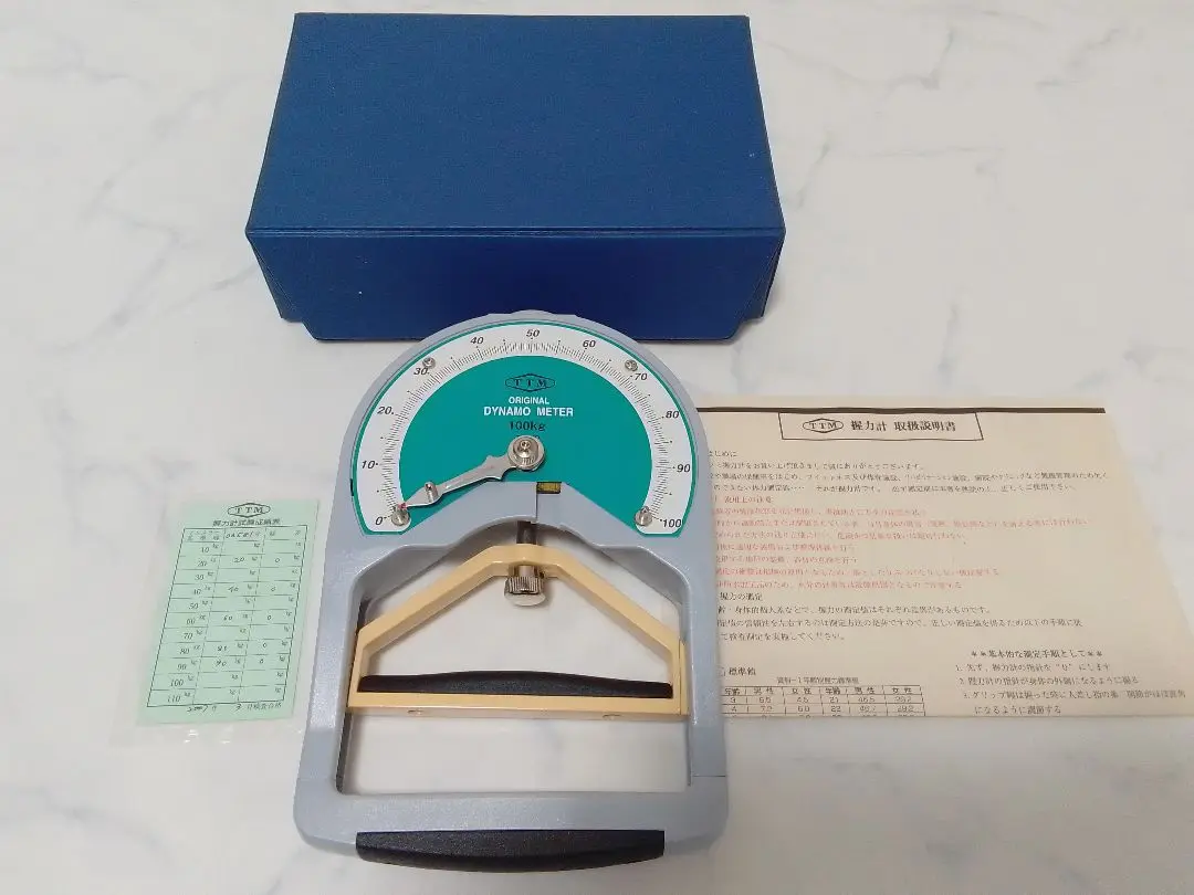TTM ツツミ　握力計　100kg grip strength meter TTM ツツミ握力計100kg grip strength meter