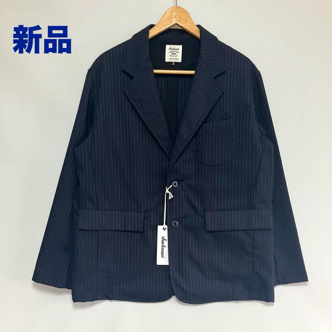 Jackman ストレッチ テーラードジャケット アンコン ネイビー M Jackman】Stretch Jacket（JM8410） | 藤巻百貨店
