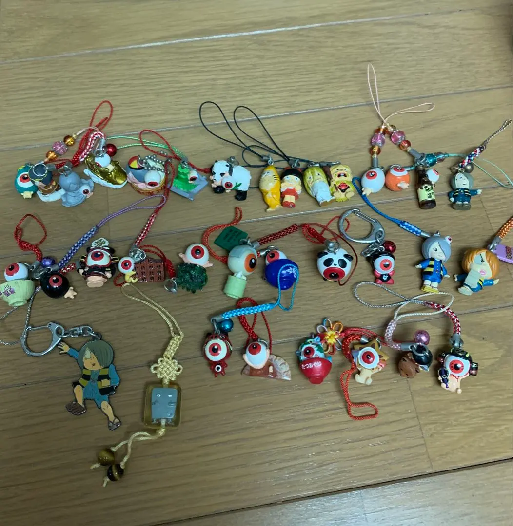 Thumbnail of GeGeGe no Kitaro Medama Oyaji Keychain Set