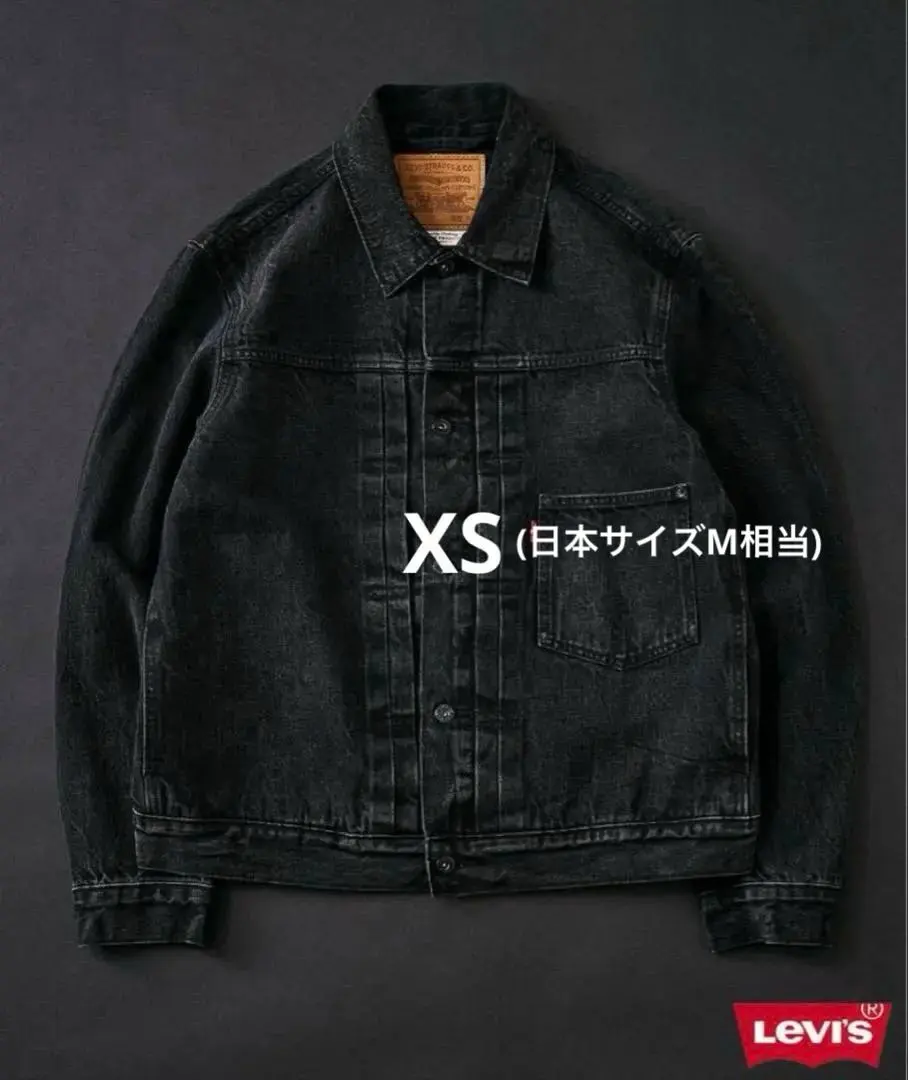 ベイクルーズ30th別注 Levi'sセットアップ Levi's(リーバイス) 30th 別注 Type 1 Trucker Jacket BLACK