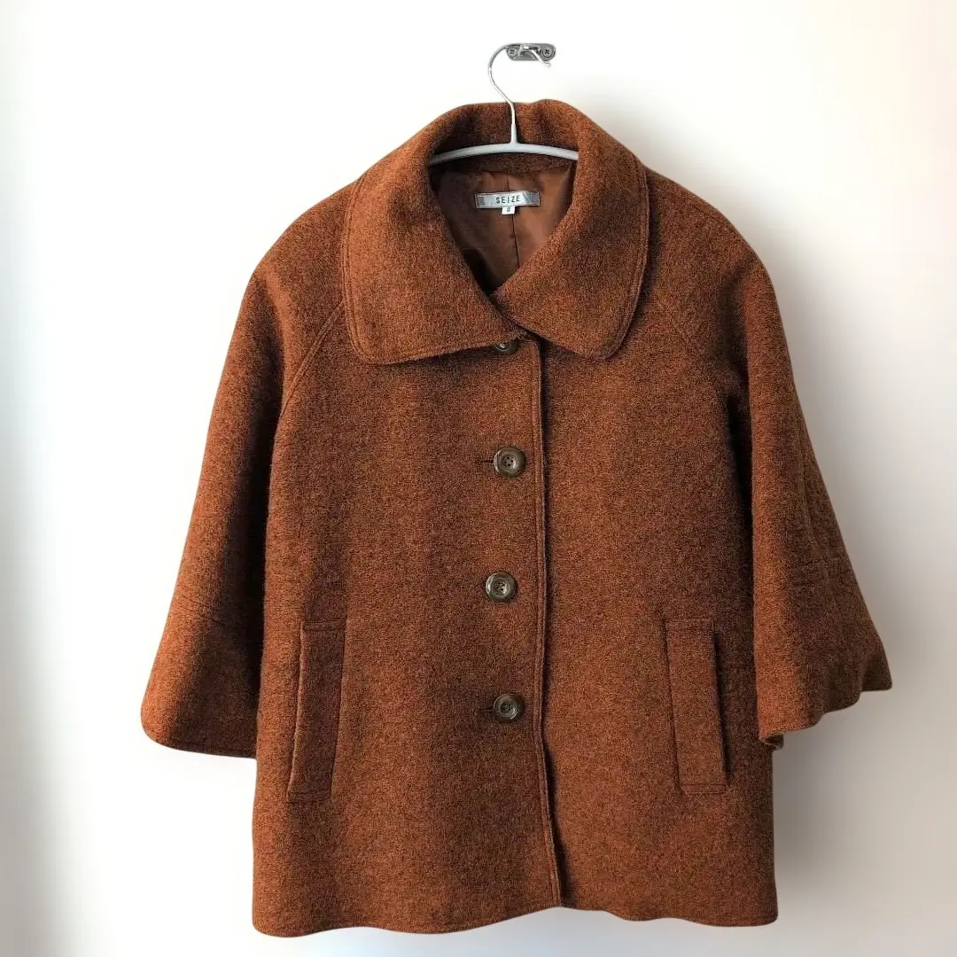 Thumbnail of SEIZE Wool Coat, Size M, Winter