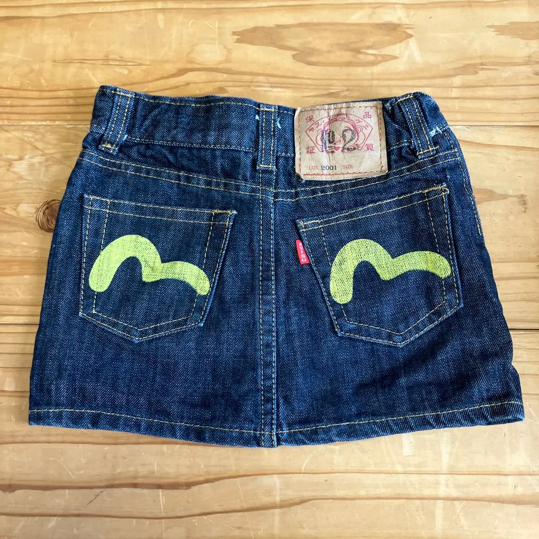 【美品】 Evisu Lot.2033 No2 多ポケット 赤カモメ 両面ペンキ 美品】 Evisu Lot.2033 No2 多ポケット 赤カモメ 両面ペンキ
