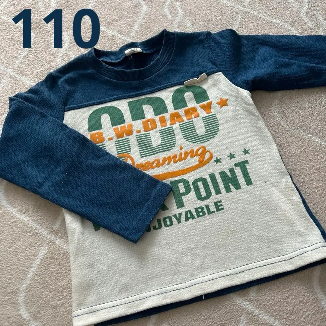 Thumbnail of Long-sleeved cut-and-sew shirt 110