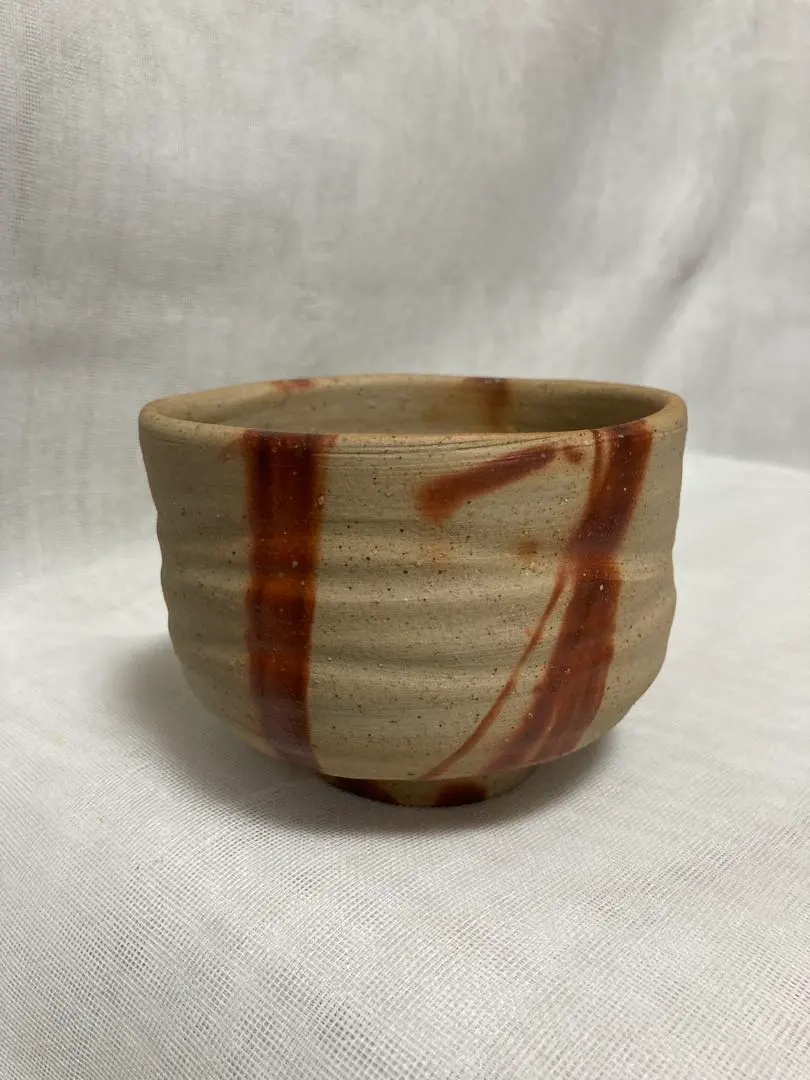 Thumbnail of Bizen ware / Hidasuki tea bowl / A49