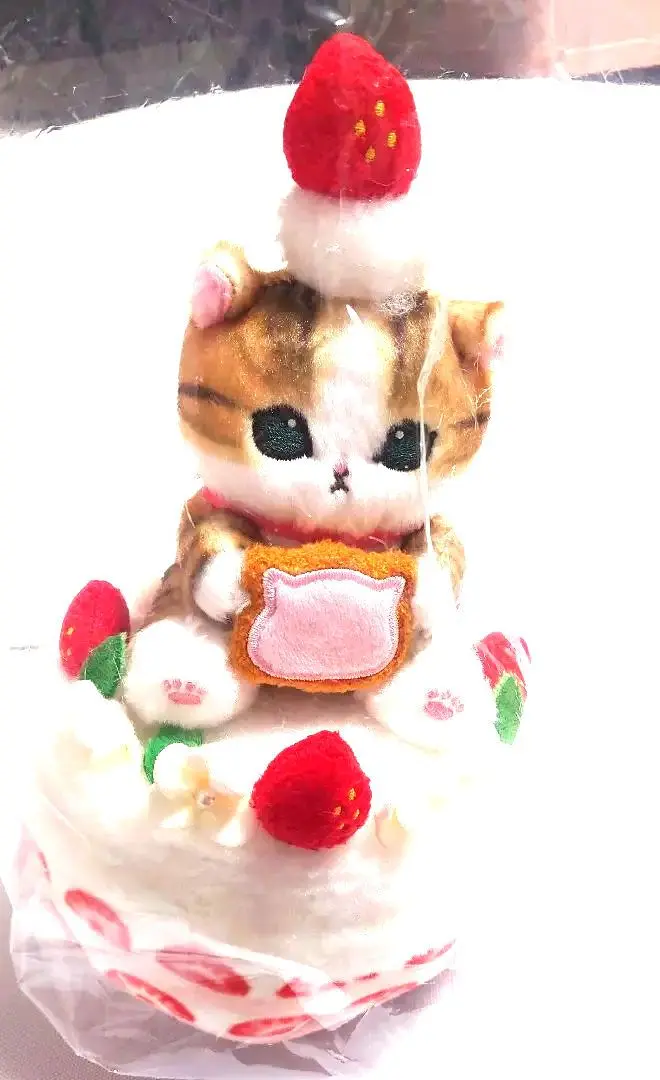 もふもふストア モフサンド 小物入れにもなるケーキのりにゃんこのぬいぐるみ Amazon.co.jp: 3点 モフサンド mofusand もふもふストア 小物
