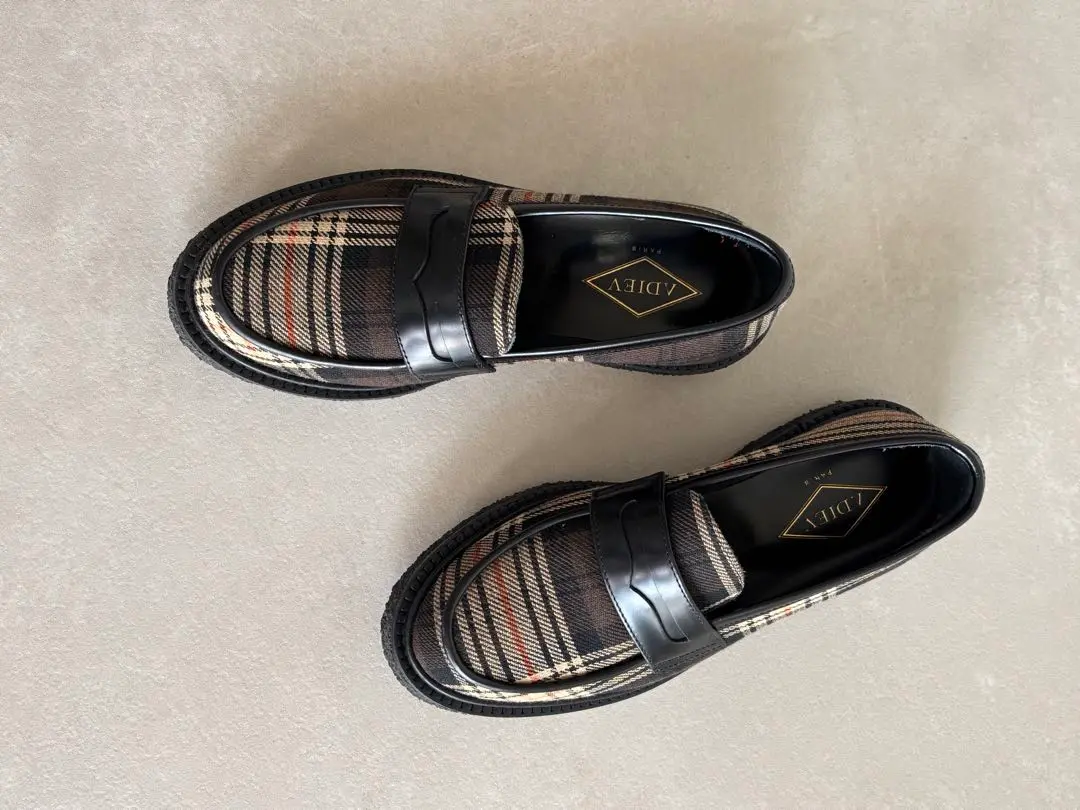 Adieu Paris ローファー adiev 44 28.5 29 ブラウン type 5 Men
