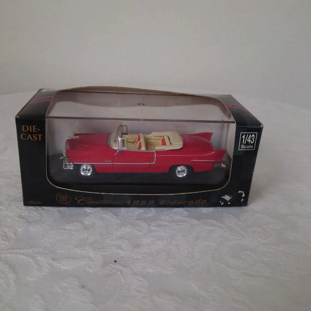 1955年 キャデラックエルドラド 1/43 scale ミニカー - メルカリ