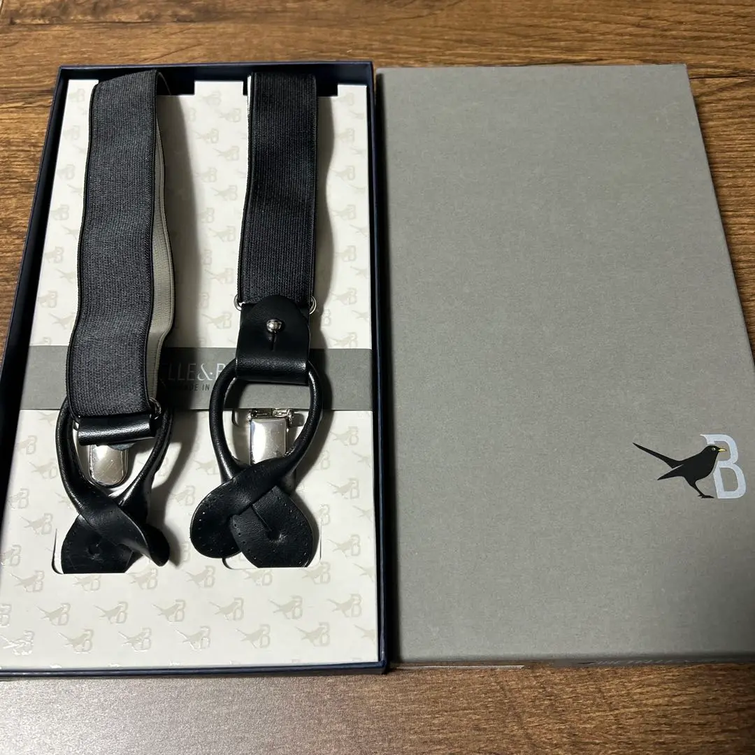 Bretelle & Braces サスペンダー 1130-VAR19R 黒 BRETELLE & BRACES サスペンダー BLACK - メルカリ