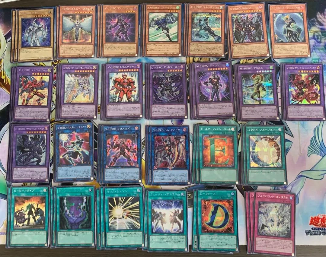 Thumbnail of HERO Deck Parts (Secret Rare) - Secret Rare Unified Deck Parts
