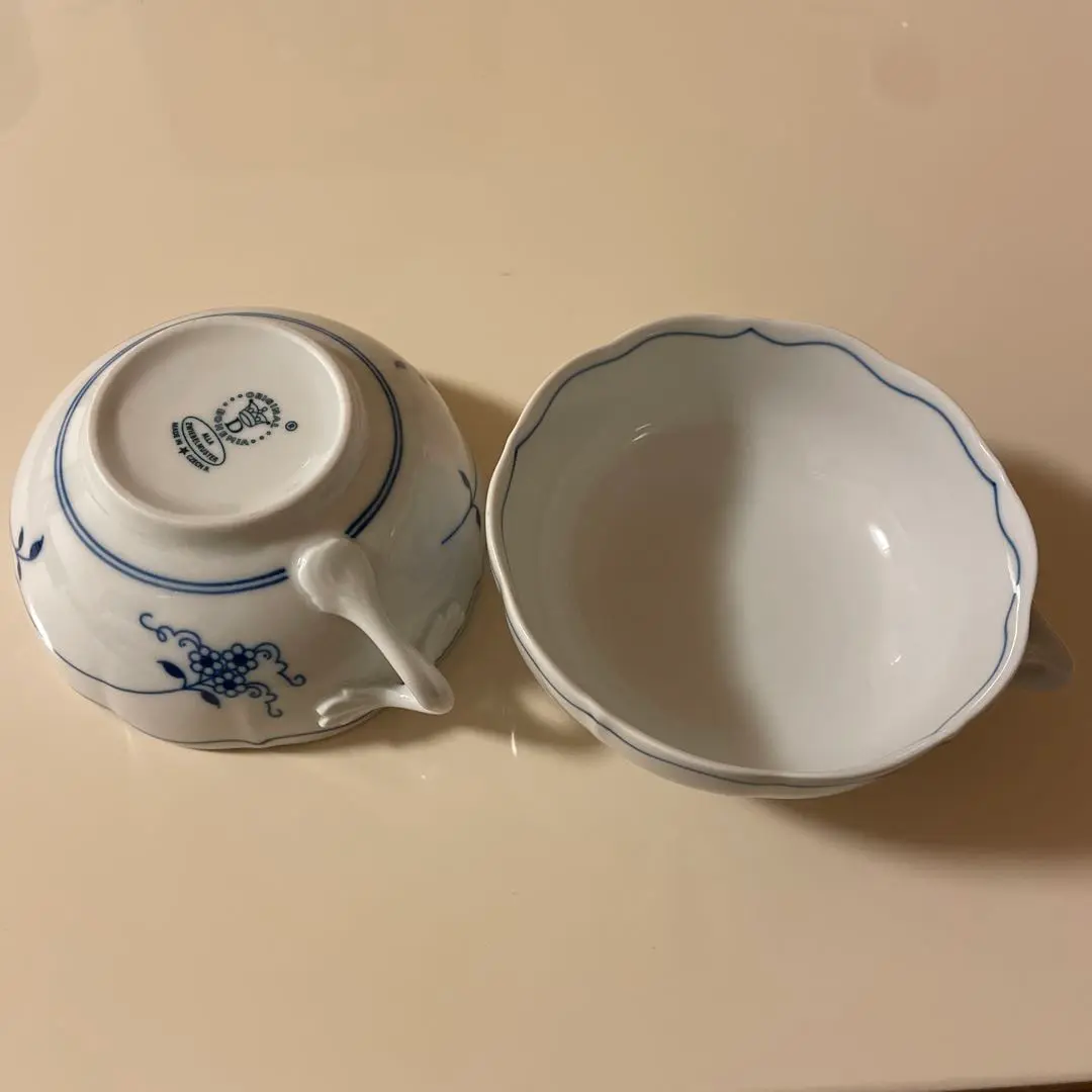 新品箱入り♡ボヘミヤ　ブルーオニオン　スープカップ 楽天市場】ボヘミア ブルーオニオン スープカップ＆ソーサー