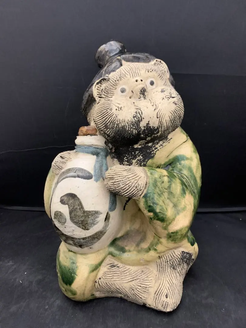 タヌキ置物　信楽焼　狸庵窯　直接取引　ガーデニング 楽天市場】信楽焼 狸 信楽焼たぬき 縁起物タヌキ 陶器タヌキ