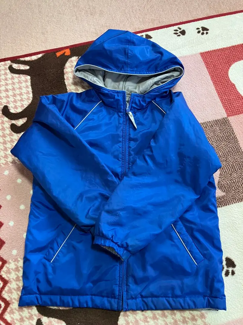 Thumbnail of Blue hooded jacket