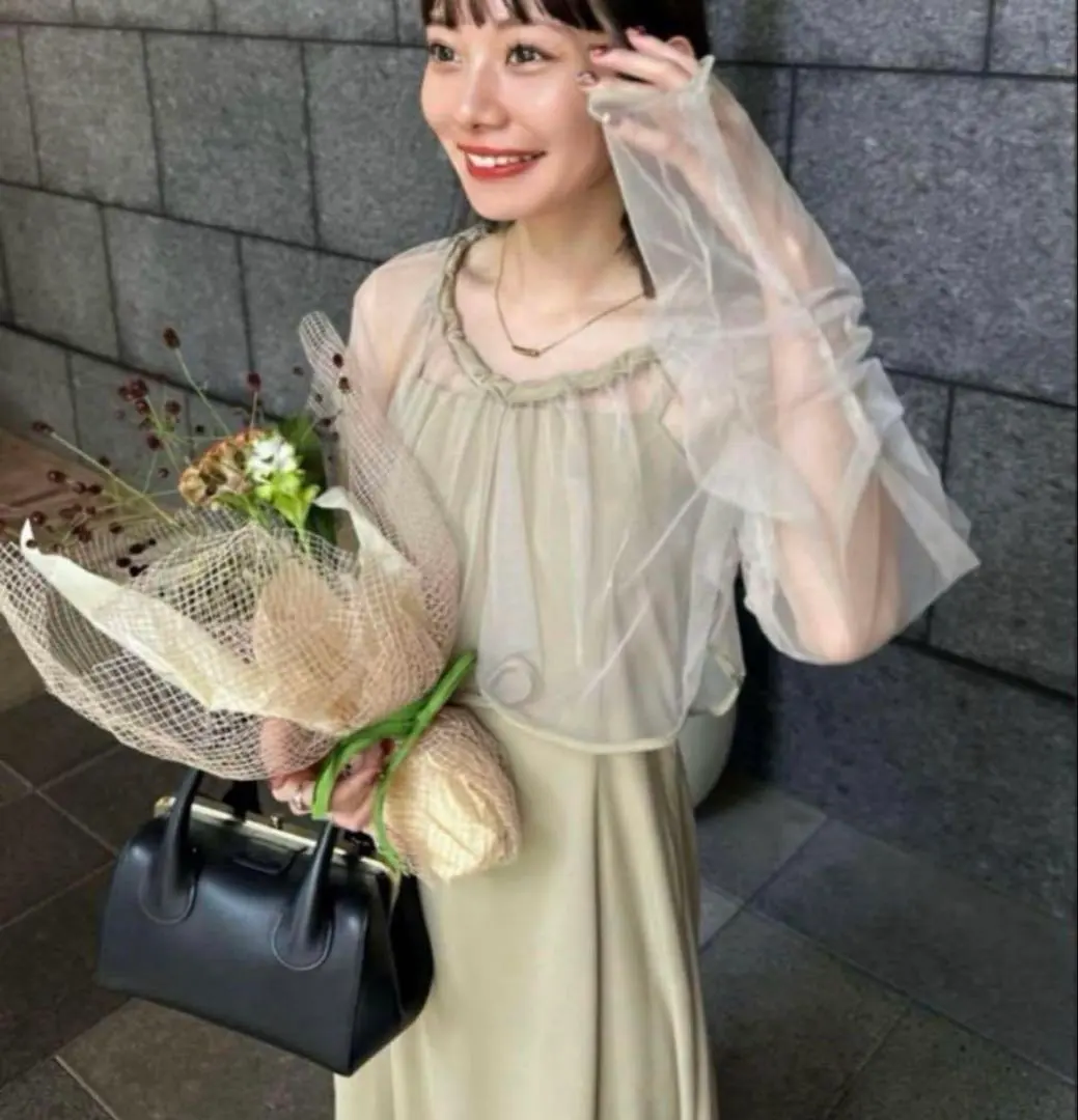 hinariチュールオケージョンドレス オリーブ Sサイズ 2026年最新】hinari オケージョンドレスの人気アイテム - メルカリ