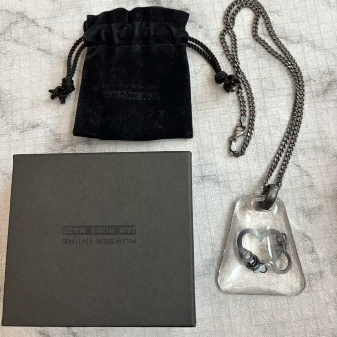 ナンバーナイン　王冠ハート涙ブローチ NUMBER (N)INE - 正規 廃盤 ナンバーナイン 王冠ハート涙