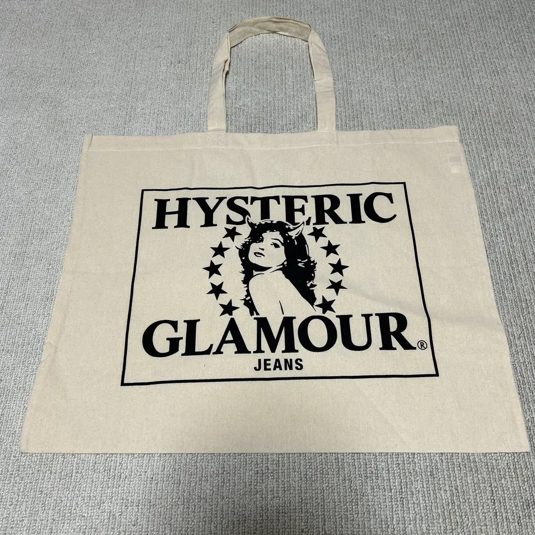 HYSTERIC GLAMOUR 総柄 パッカブル エコバッグ HYSTERIC GLAMOUR パッカブルエコバッグ ヒステリックグラマー