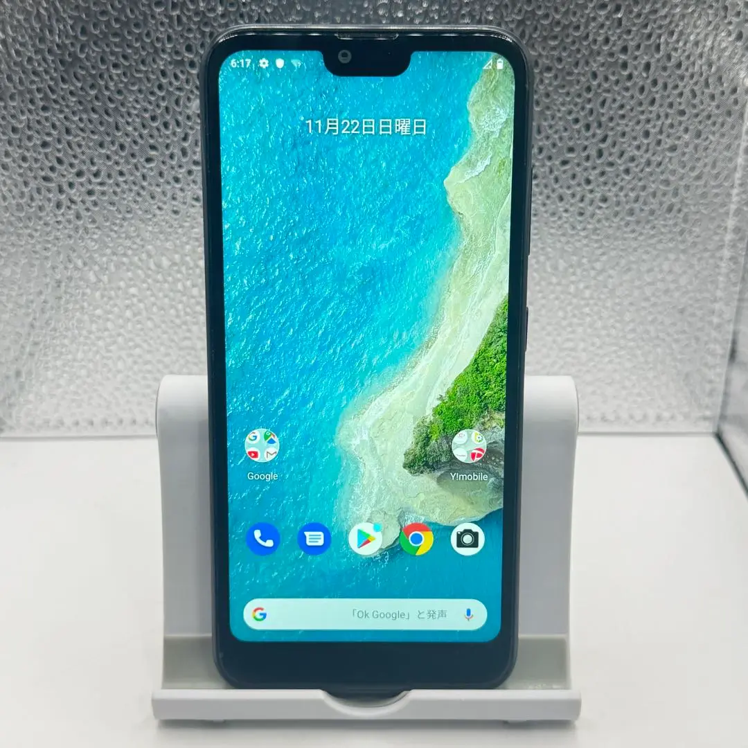 KYOCERA 新古品 S6 Android One ブラック SIMフリー ワイ