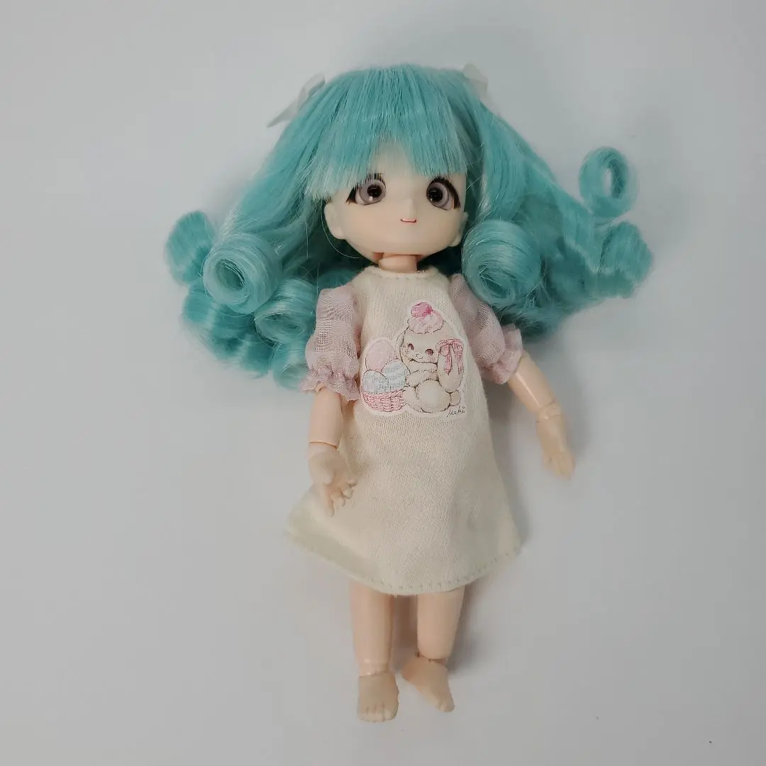 DOLLCE あまむす ミニスウィーツドール バニラ スノーバニラ オビツ11 DOLLCE あまむす ミニスウィーツドール バニラ スノーバニラ