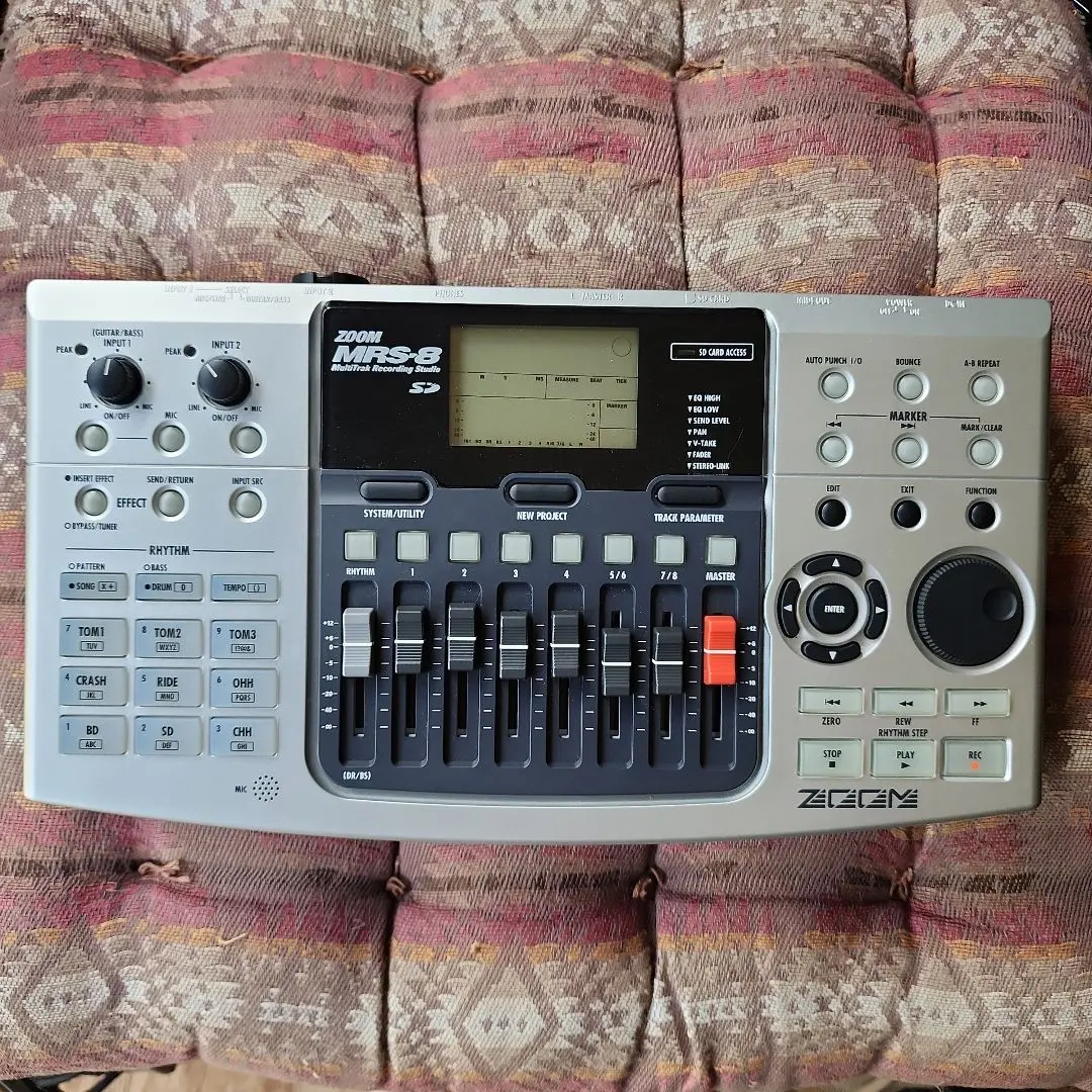 【美品+説明書+アダプター】ZOOM MRS-8 ZOOM