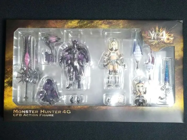 モンスターハンター 4G アクションフィギュアセット Amazon | フィギュア カプコン フィギュア4体セット