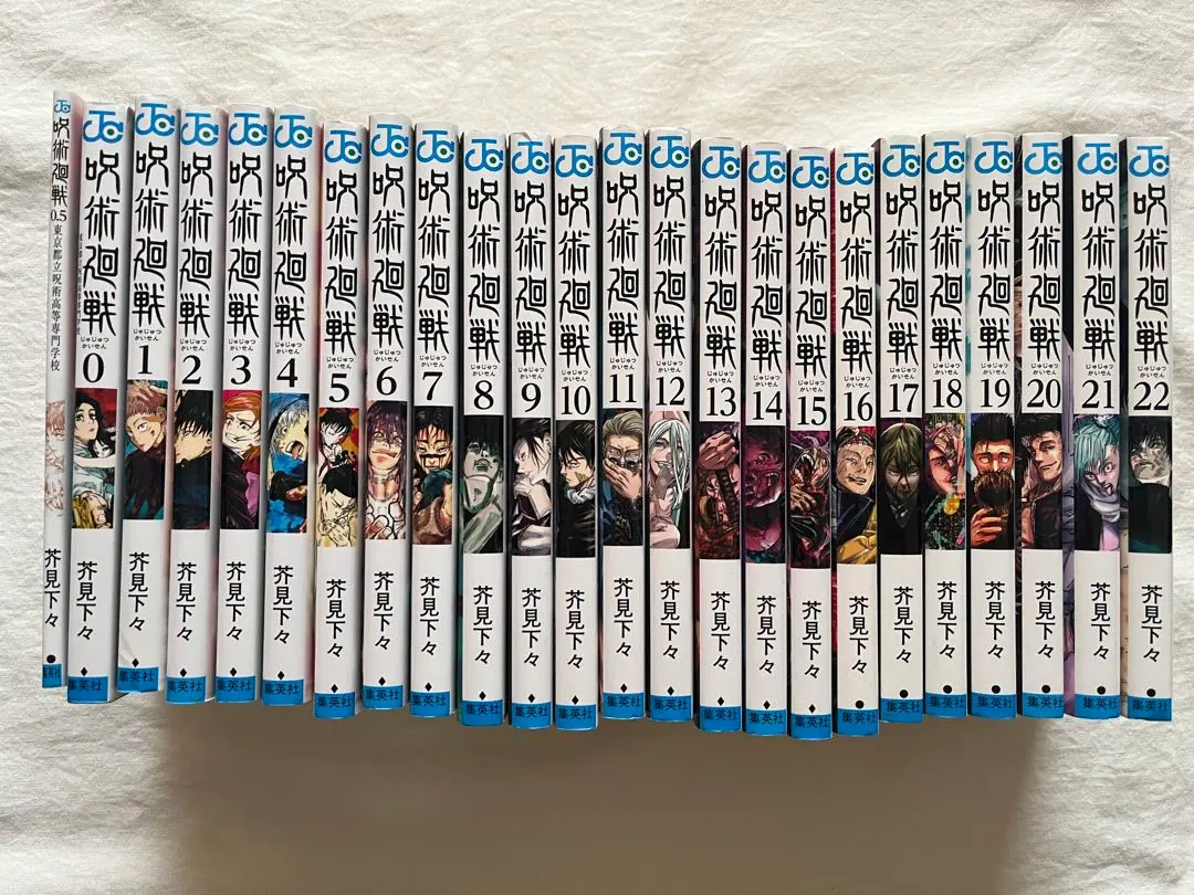 Thumbnail of Jujutsu Kaisen Volumes 1-22 + Volume 0.5 + Volume 0 Set