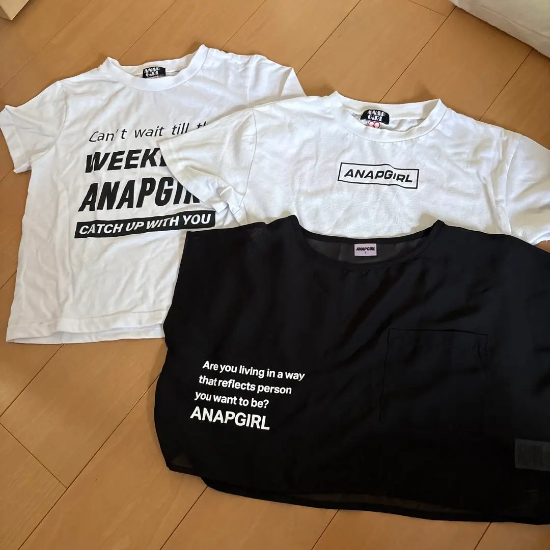 Thumbnail of ANAPGIRL T-shirt Set of 2, Size S