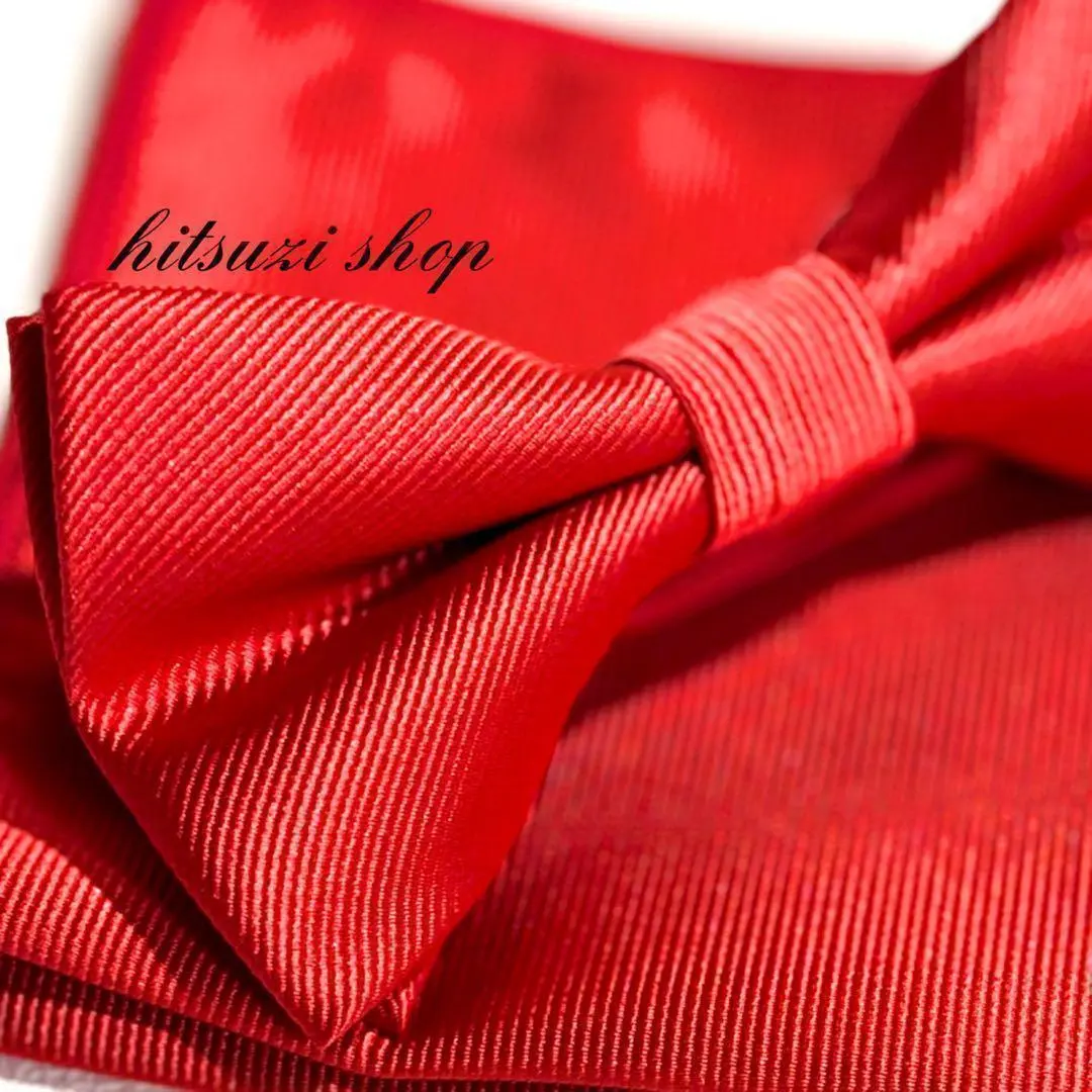 Thumbnail of ◆ Bow Tie - Men's - Red - Set of 2 - Adult - Suit - New - Nsb