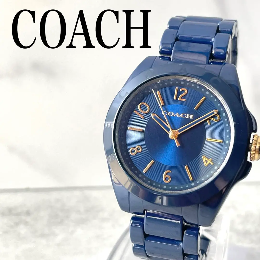 稼動品　COACH コーチ　セラミック　ストーンインデックス　腕時計 51iaCdKrQQL.jpg