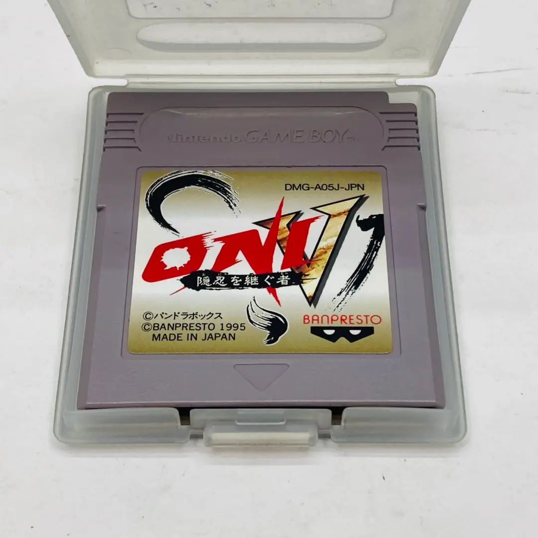 BANPRESTO - ゲームボーイ ソフト ONNI V(オニ5) 隠忍を継ぐ者 バンプレスト Amazon.co.jp: OniV隠忍(おに)を継ぐ者: ゲ-ムボ-イ : 本