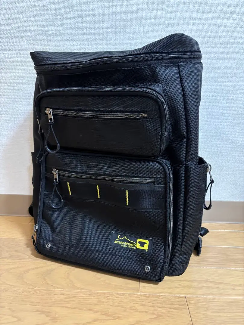 【メルクリ】マウンテンスミス　ブラックバリスティックナイロン３wayバッグ MOUNTAIN SMITH ブリーフケース マウンテンスミス ビジネス
