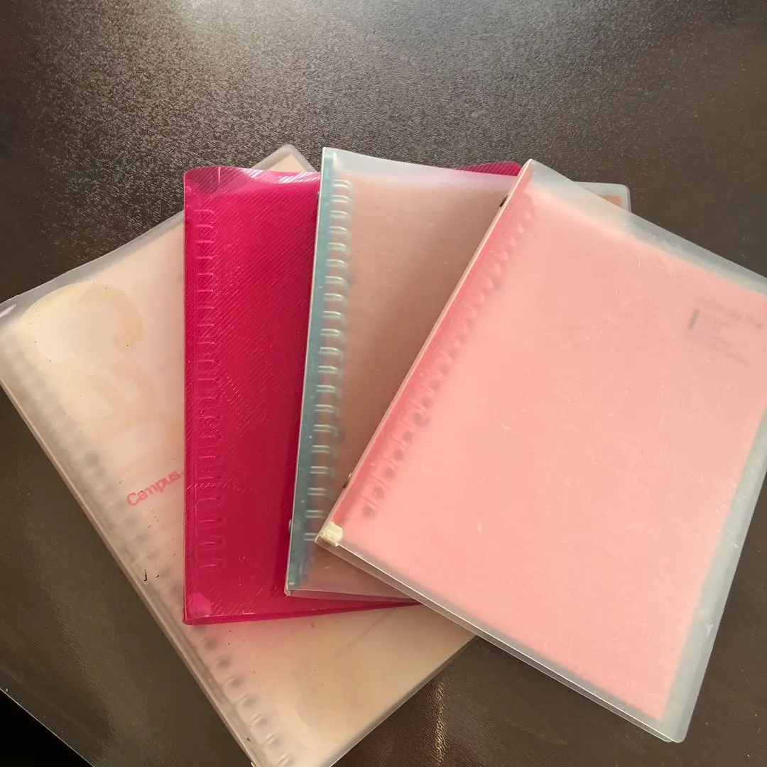 Thumbnail of Four spring files: B5 size, A5 size