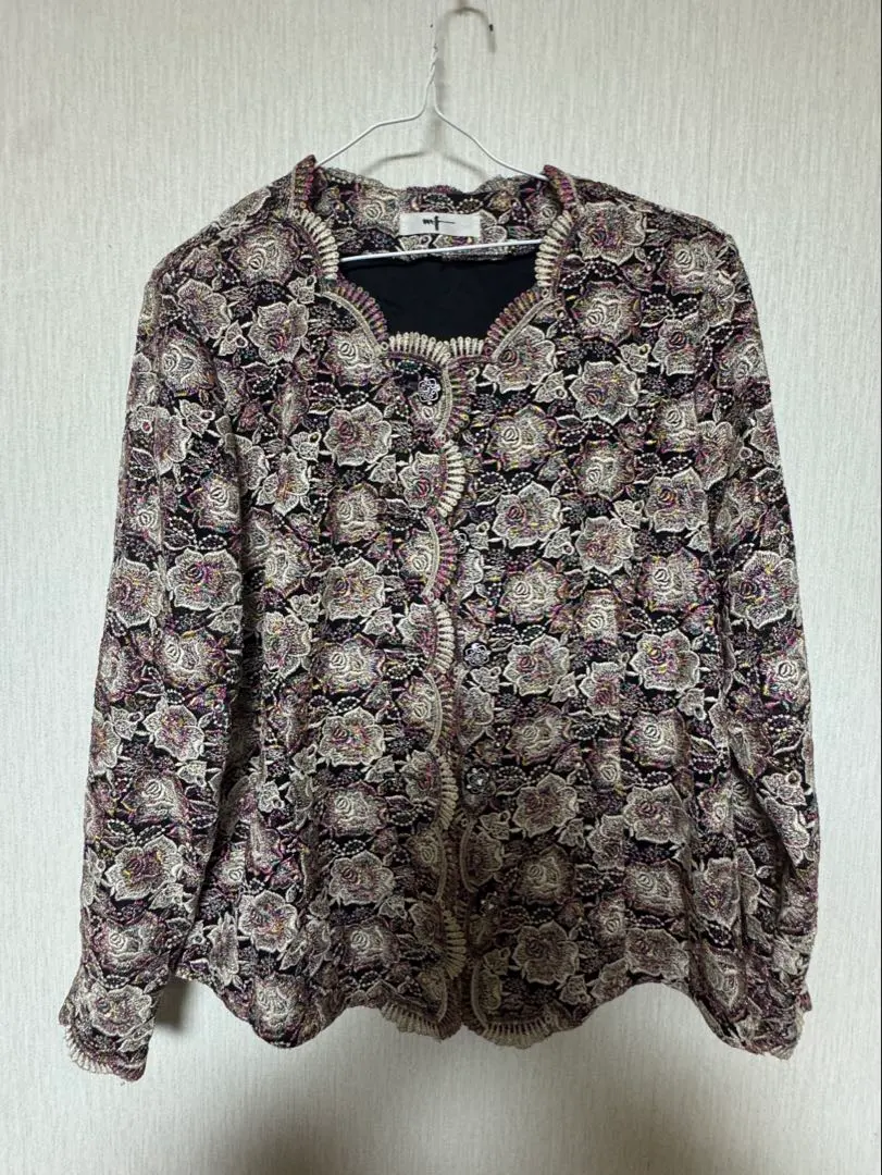 Thumbnail of Floral embroidered jacket
