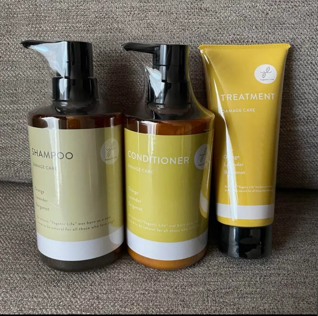 LAVA YL シャンプー& コンディショナー　トリートメント　セット Yoganic Life シャンプーコンディショナートリートメント3点