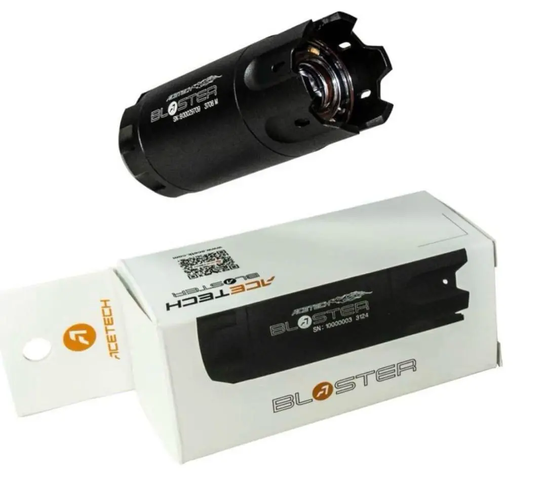 【未使用品】 ACETECH Blaster BLACK AceTech Blaster Compact Rechargeable Tracer Unit (Color
