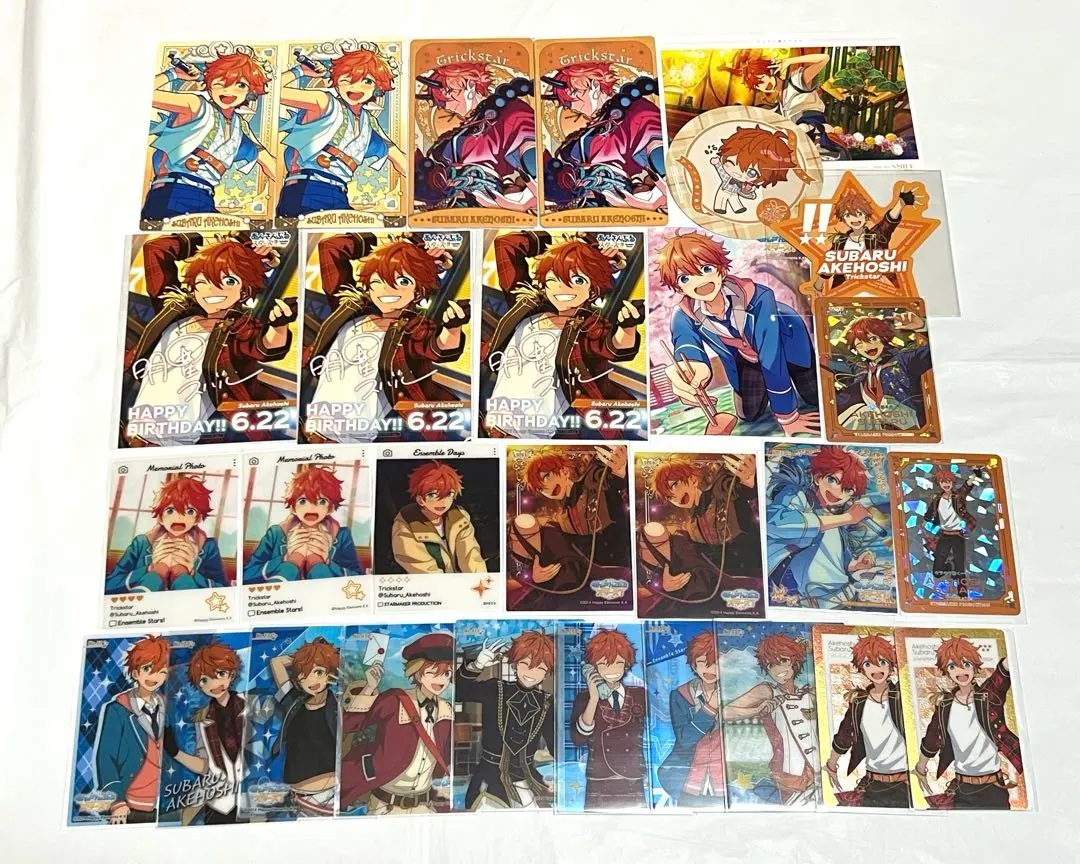Thumbnail of Ensemble Stars Subaru Akehoshi Paper Goods Card Goods Set Bulk Sale