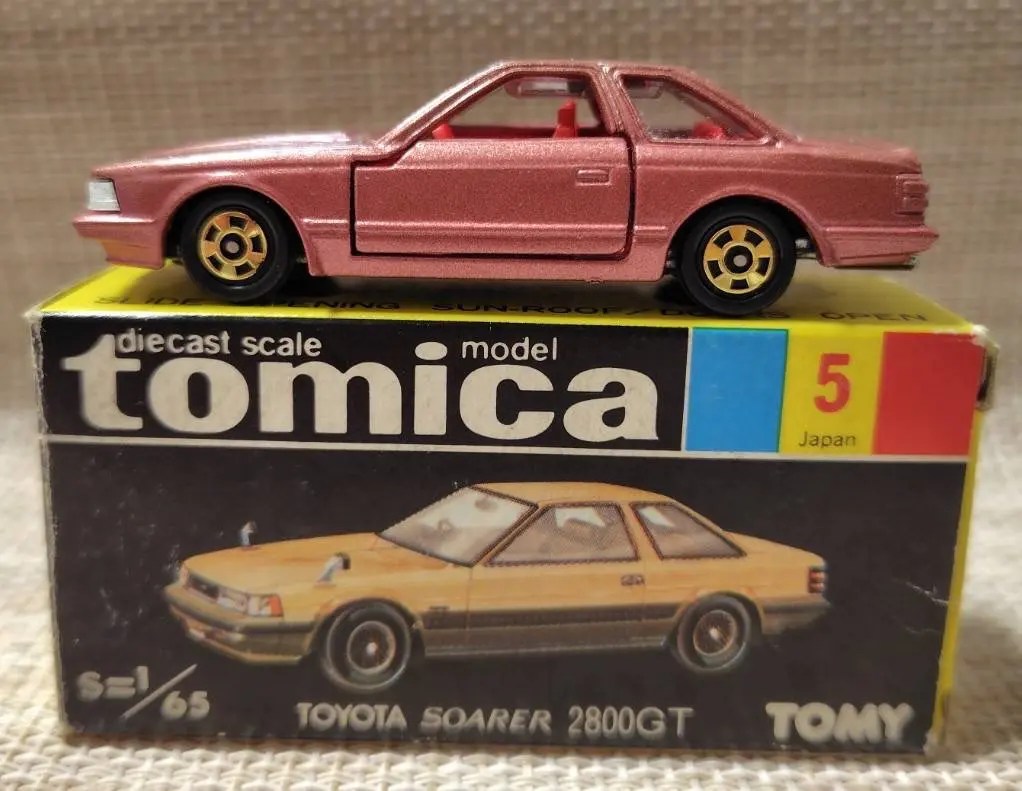 トミカ 日本製 黒箱 5-2-12 トヨタ ソアラ 2800GT エクストラ