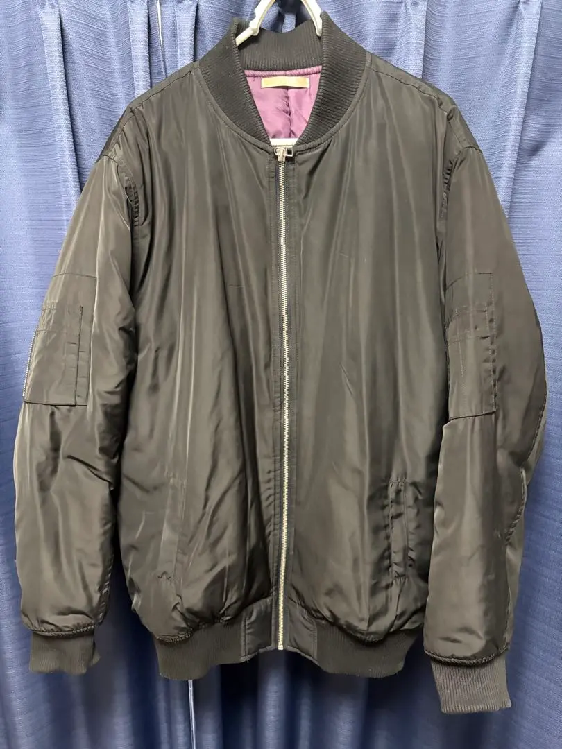 Thumbnail of MA-1 style black jacket