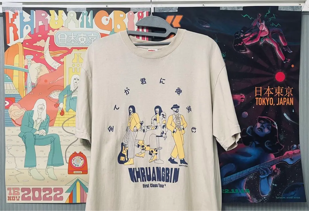 未使用/限定】Khruangbin 22.11.16 ZEPP羽田 ポスター